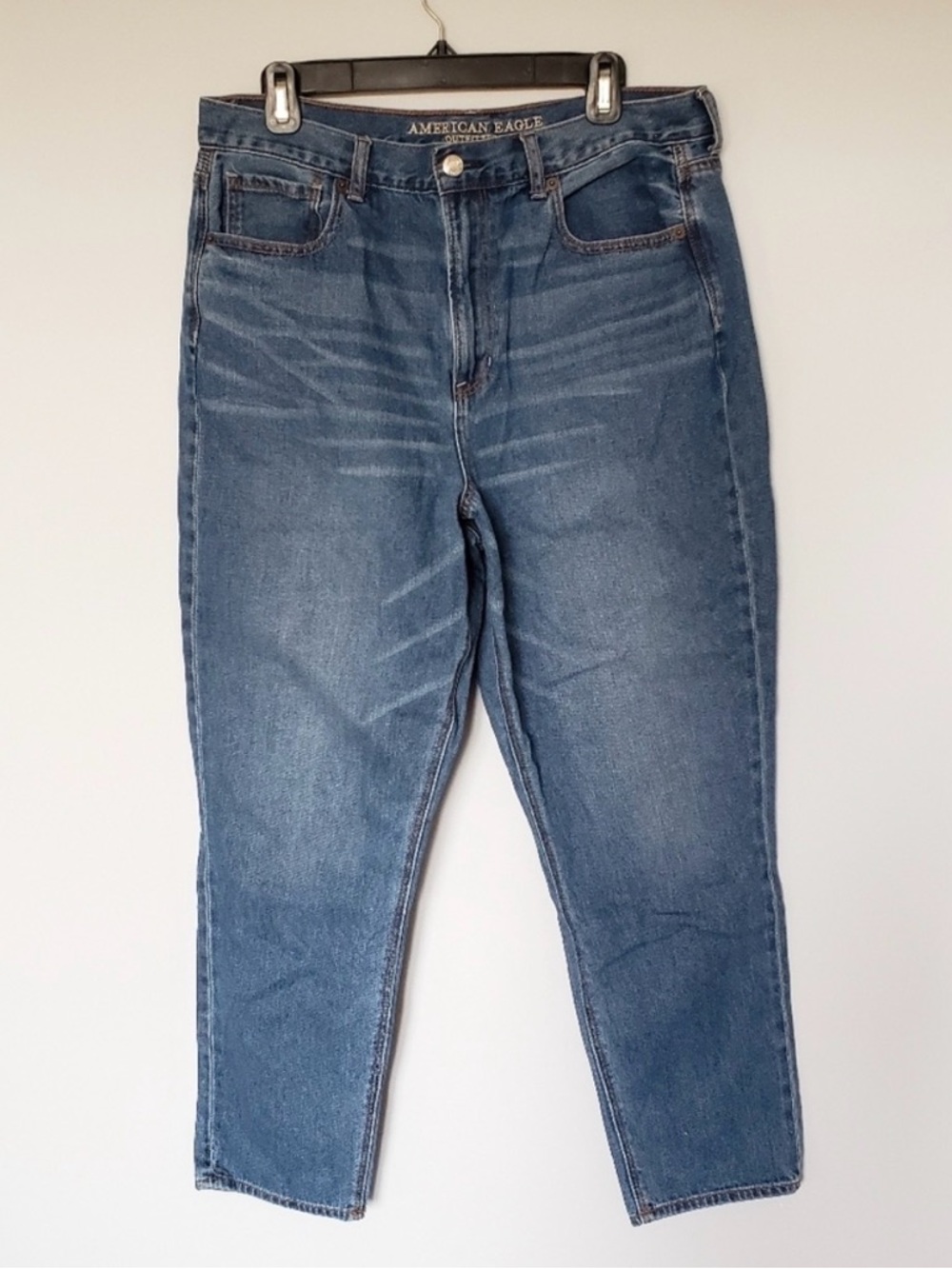 American Eagle High Rise Mom Jeans Sz 14